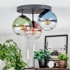 Gastor lampa sufitowa, kula świetlna niebeieski, zielony, przezroczysty, miedziany, 3-punktowe