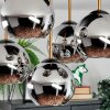 Koyoto lampa sufitowa, kula świetlna złoty, czarny, 5-punktowe