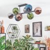 Gastor Lampa sufitowa, Kula świetlna Niebeieski, Chrom, Zielony, W kolorze miedzi, Przydymiony, 8-punktowe