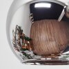 Koyoto lampa sufitowa, kula świetlna złoty, czarny, 8-punktowe