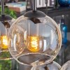 Koyoto lampa wisząca, kula świetlna, lampa wisząca bursztynowy, przezroczysty, 6-punktowe