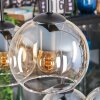 Koyoto lampa wisząca, kula świetlna, lampa wisząca bursztynowy, przezroczysty, 6-punktowe