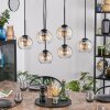 Koyoto lampa wisząca, kula świetlna, lampa wisząca bursztynowy, przezroczysty, 6-punktowe
