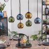 Koyoto Lampa wisząca, Kula świetlna, Lampa wisząca Niebeieski, Złoty, Zielony, 6-punktowe Koyoto Lampa wisząca, Kula świetlna, Lampa wisząca Niebeieski, Złoty, Zielony, 6-punktowe