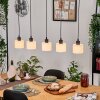 Bassagoda Lampa wisząca, Lampa wisząca Ecru, Czarny, 5-punktowe