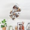 Koyoto lampa sufitowa, kula świetlna złoty, czarny, 8-punktowe