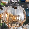 Koyoto lampa wisząca, kula świetlna, lampa wisząca bursztynowy, 6-punktowe