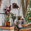 Dalan Lampa ścienna, Spot ścienny LED Ecru, Czarny, 1-punktowy