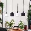Bassagoda Lampa wisząca, Lampa wisząca Ecru, Czarny, 4-punktowe