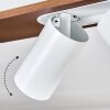 Dalan Lampa sufitowa, Spot sufitowy LED Ecru, Biały, 3-punktowe