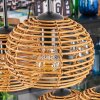 Mulstrand lampa wisząca, lampa wisząca naturalny, 6-punktowe