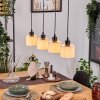 Bassagoda lampa wisząca, lampa wisząca kolory naturalne, czarny, 4-punktowe