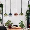 Koyoto lampa wisząca, kula świetlna, lampa wisząca kolory naturalne, czarny, 4-punktowe