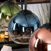 Koyoto lampa wisząca, kula świetlna, lampa wisząca kolory naturalne, czarny, 4-punktowe