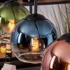 Koyoto lampa wisząca, kula świetlna, lampa wisząca kolory naturalne, czarny, 4-punktowe