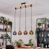 Koyoto lampa wisząca, kula świetlna, lampa wisząca kolory naturalne, czarny, 4-punktowe