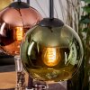 Koyoto lampa wisząca, kula świetlna, lampa wisząca kolory naturalne, czarny, 4-punktowe