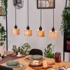 Granja Lampa wisząca, Lampa wisząca Ecru, Czarny, 4-punktowe
