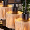 Granja Lampa wisząca, Lampa wisząca Ecru, Czarny, 4-punktowe