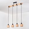 Granja Lampa wisząca, Lampa wisząca Ecru, Czarny, 4-punktowe