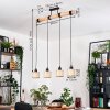 Sabadim Lampa wisząca, Lampa wisząca Ecru, Czarny, 4-punktowe