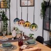 Koyoto Lampa wisząca, Kula świetlna, Lampa wisząca Ecru, Czarny, 4-punktowe