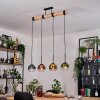 Koyoto lampa wisząca, kula świetlna, lampa wisząca kolory naturalne, czarny, 4-punktowe