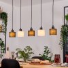 Bassagoda Lampa wisząca, Lampa wisząca Ecru, Czarny, 5-punktowe
