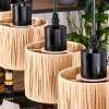 Granja Lampa wisząca, Lampa wisząca Ecru, Czarny, 5-punktowe
