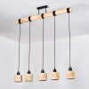 Granja Lampa wisząca, Lampa wisząca Ecru, Czarny, 5-punktowe