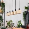 Sabadim Lampa wisząca, Lampa wisząca Ecru, Czarny, 5-punktowe