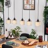 Sabadim Lampa wisząca, Lampa wisząca Ecru, Czarny, 5-punktowe