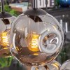 Ripoll lampa wisząca, kula świetlna, lampa wisząca przydymiony, 6-punktowe