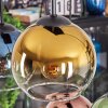 Koyoto lampa wisząca, kula świetlna, lampa wisząca niebeieski, złoty, zielony, przezroczysty, miedziany, 6-punktowe