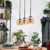 Koyoto Lampa wisząca, Kula świetlna, Lampa wisząca Ecru, Czarny, 3-punktowe