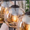 Koyoto lampa wisząca, kula świetlna, lampa wisząca kolory naturalne, czarny, 3-punktowe