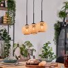 Basto Lampa wisząca, Lampa wisząca Ecru, Czarny, 3-punktowe