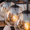 Koyoto lampa wisząca, kula świetlna, lampa wisząca kolory naturalne, czarny, 3-punktowe