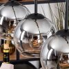 Koyoto lampa wisząca, kula świetlna, lampa wisząca kolory naturalne, czarny, 4-punktowe