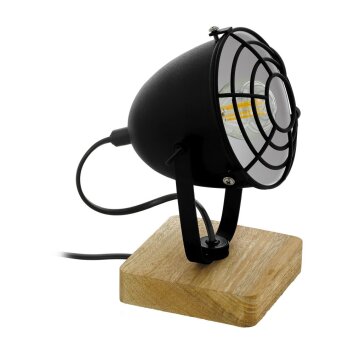 EGLO GATEBECK Lampa stołowa W kolorze kremowym, 1-punktowy