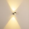 INDORE Lampa ścienna LED Chrom, 2-punktowe