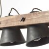 Lampa Wisząca Brilliant Plow Ciemne drewno, Czarny, 2-punktowe