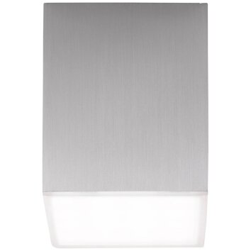 AEG Gillian Lampa Sufitowa Aluminium, 1-punktowy