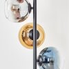 Koyoto kula świetlna, lampa stojąca 31 cm niebeieski, złoty, zielony, przezroczysty, miedziany, przydymiony, 5-punktowe
