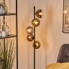 Koyoto kula świetlna, lampa stojąca 33 cm złoty, przezroczysty, miedziany, przydymiony, 5-punktowe