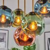 Ripoll Lampa sufitowa, Kula świetlna Mosiądz, Czarny, 5-punktowe Ripoll Lampa sufitowa, Kula świetlna Mosiądz, Czarny, 5-punktowe