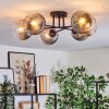 Koyoto lampa sufitowa, kula świetlna 59 cm przezroczysty, przydymiony, 6-punktowe