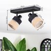Fallhagen Lampa sufitowa, Spot sufitowy Czarny, 2-punktowe