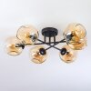 Ripoll lampa sufitowa, kula świetlna bursztynowy, 6-punktowe