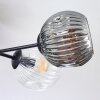 Ripoll lampa sufitowa, kula świetlna bursztynowy, przezroczysty, przydymiony, 6-punktowe